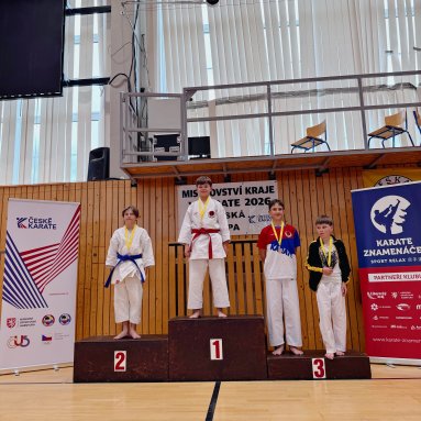 Mistrovství kraje v karate+beginner 16/5/2026